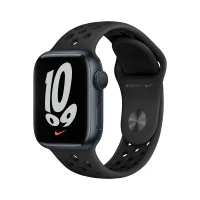 Apple Watch Nike Series 7 GPS + Cellular 41mm Midnight Aluminium Case with Anthracite/Black Nike Sport Band